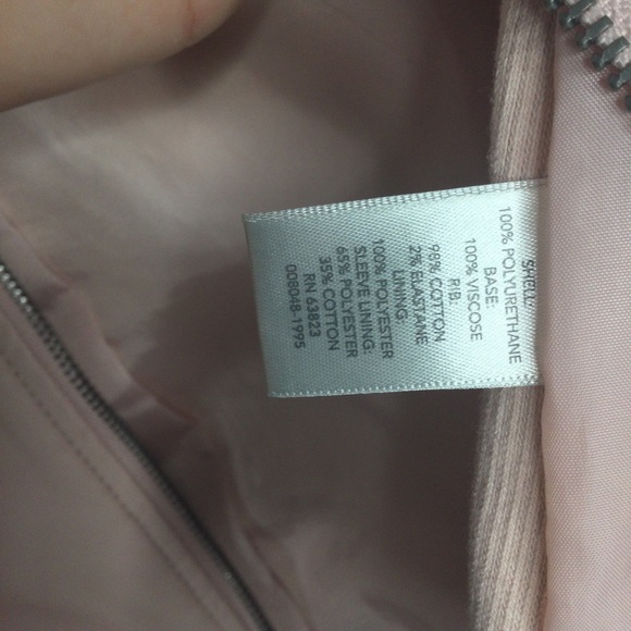 Christopher & Banks Vegan Leather Jacket Pink Size Extra Large - Picture 5 of 9